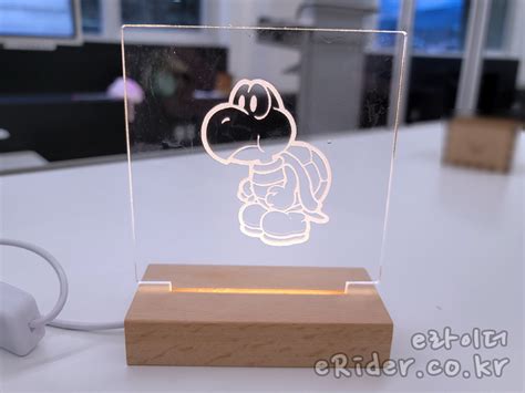 diy cnc 아크릴 레이저|레이저 커팅기로 아크릴 LED 무드등(취침등)과 MDF 상자를 .